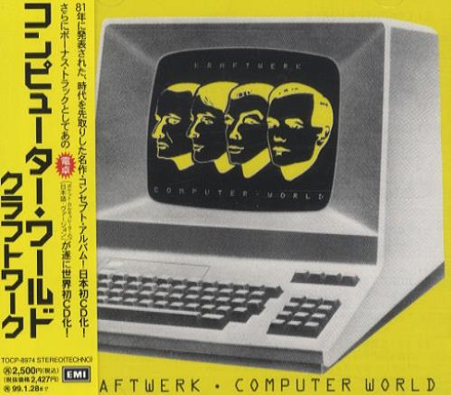 Kraftwerk Computer World CD album (CDLP) Japanese KRACDCO433760