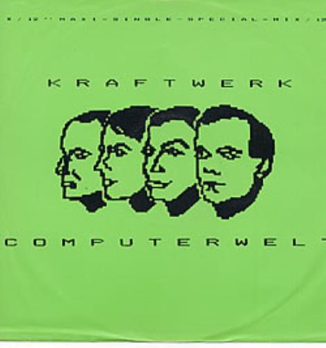 Kraftwerk Computerwelt 12" vinyl single (12 inch record / Maxi-single) German KRA12CO35308
