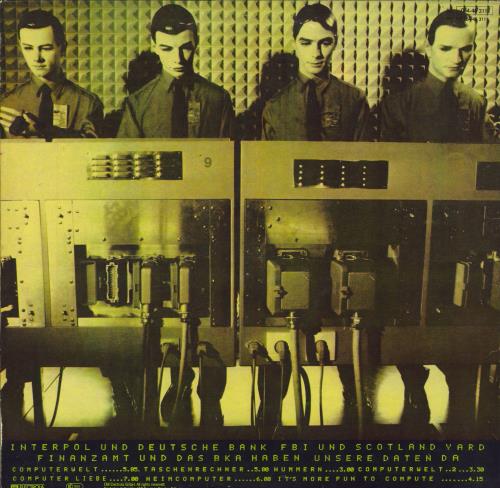 Kraftwerk Computerwelt vinyl LP album (LP record) German KRALPCO810595