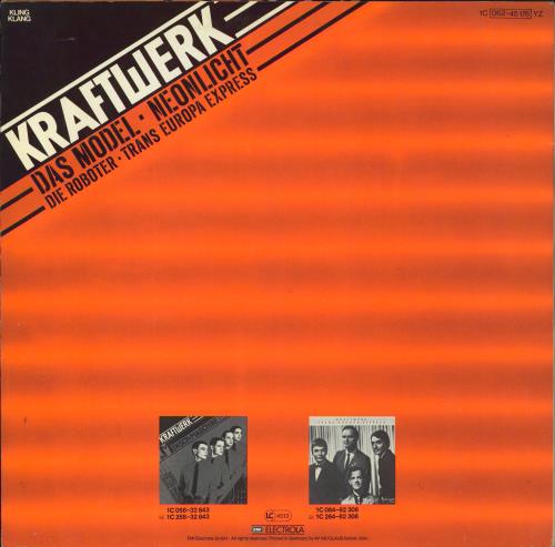 Kraftwerk Das Model - Black Vinyl 12" vinyl single (12 inch record / Maxi-single) German KRA12DA799889
