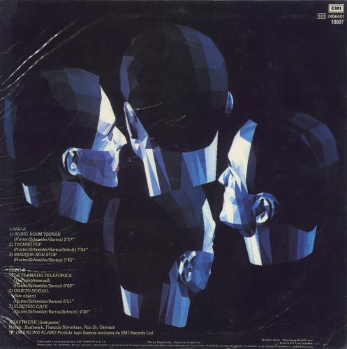 Kraftwerk Electric Cafe - Test Pressing vinyl LP album (LP record) Argentinean KRALPEL826642