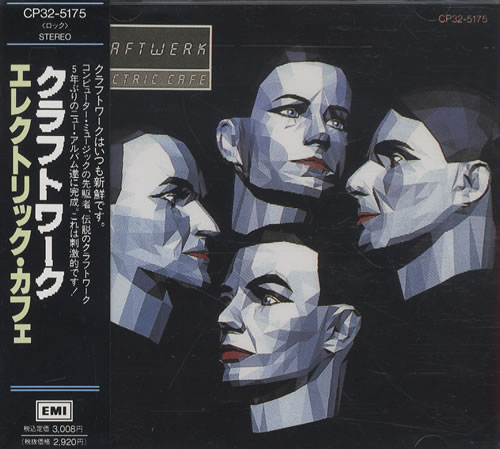 Kraftwerk Electric Cafe CD album (CDLP) Japanese KRACDEL457946