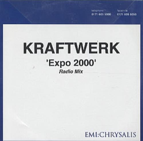 Kraftwerk Expo 2000 CD-R acetate UK KRACREX153327