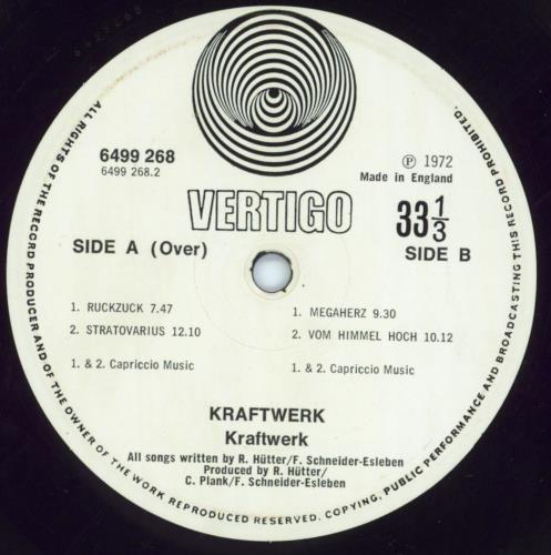 Kraftwerk Kraftwerk - 1st - VG 2-LP vinyl record set (Double LP Album) UK KRA2LKR810206