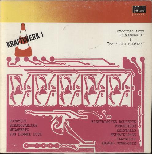 Kraftwerk Kraftwerk 1 vinyl LP album (LP record) Italian KRALPKR608626