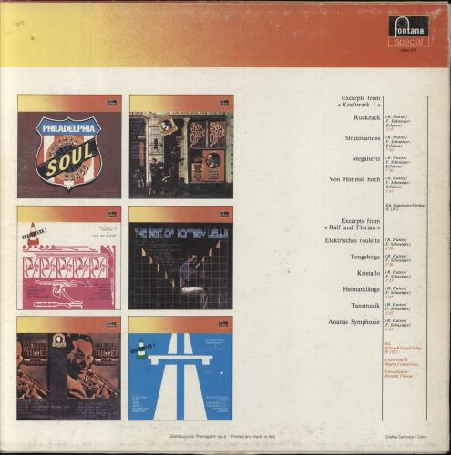 Kraftwerk Kraftwerk 1 vinyl LP album (LP record) Italian KRALPKR608626