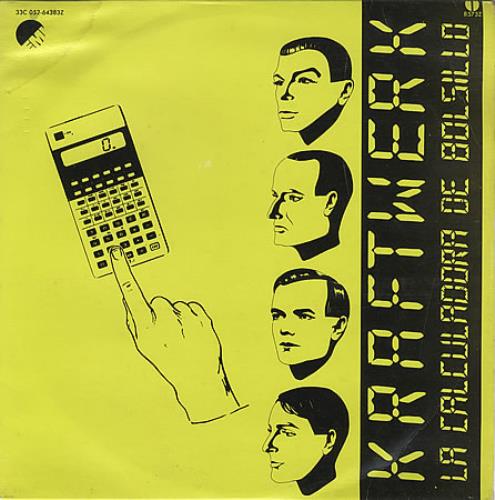 Kraftwerk La Calculadora De Bolsillo 12" vinyl single (12 inch record / Maxi-single) Mexican KRA12LA146109