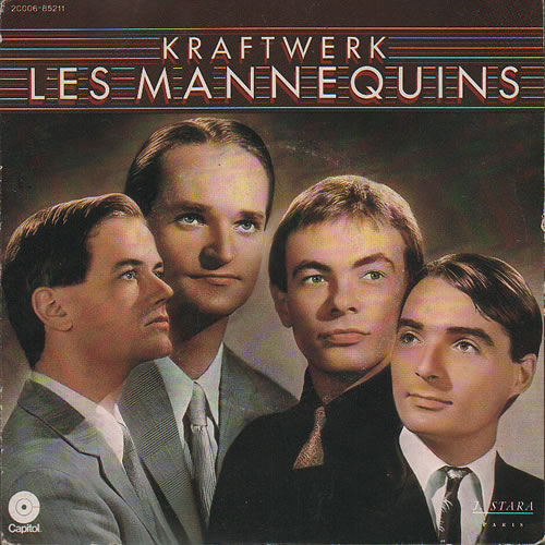 Kraftwerk Les Mannequins + P/S 7" vinyl single (7 inch record / 45) French KRA07LE90248