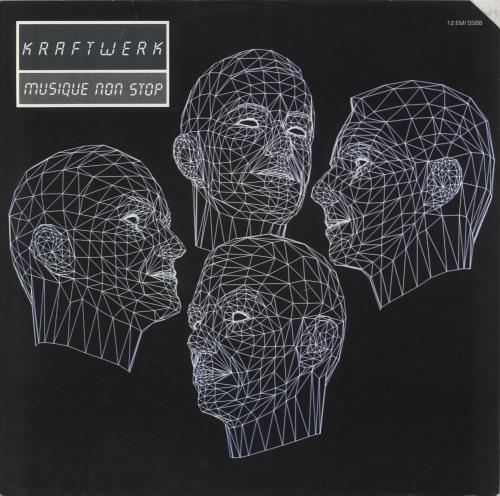 Kraftwerk Musique Non Stop - Deletion cut 12" vinyl single (12 inch record / Maxi-single) UK KRA12MU874417