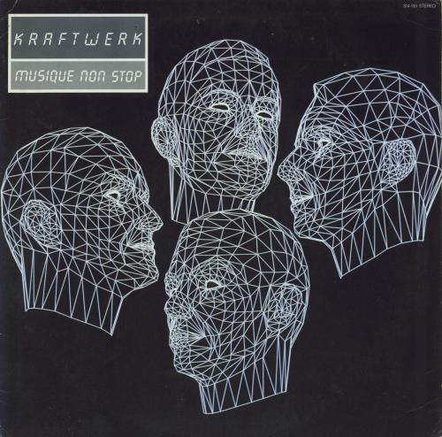 Kraftwerk Musique Non Stop 12" vinyl single (12 inch record / Maxi-single) Japanese KRA12MU585094