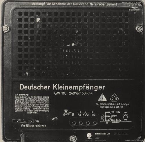 Kraftwerk Radio-Activity + Lyric Insert - EX vinyl LP album (LP record) UK KRALPRA693221