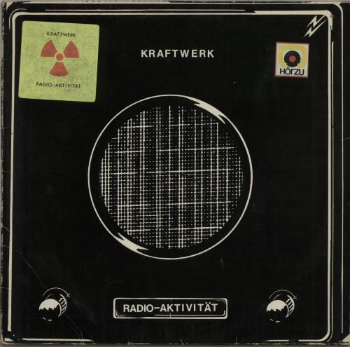 Kraftwerk Radio-Aktivit�t - VG/EX vinyl LP album (LP record) German KRALPRA261128