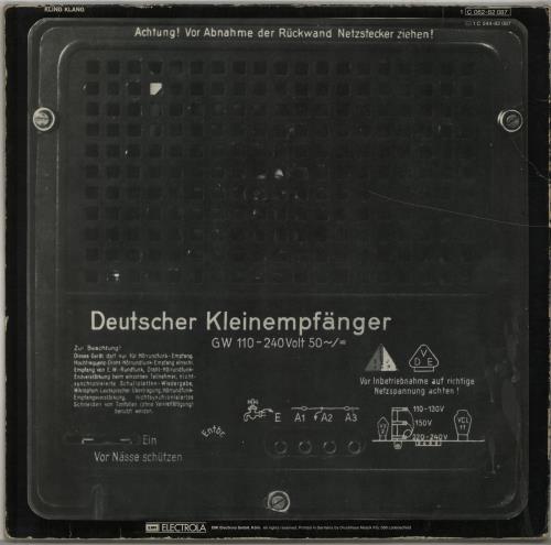 Kraftwerk Radio-Aktivit�t - VG/EX vinyl LP album (LP record) German KRALPRA261128