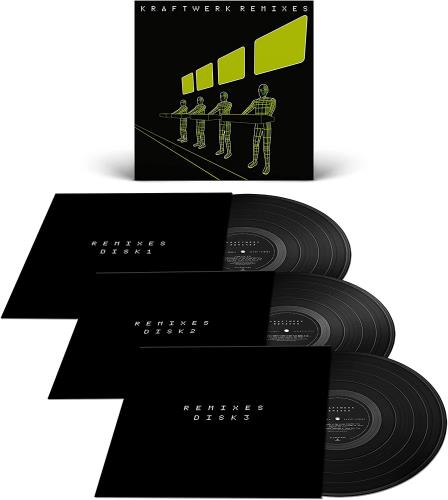 Kraftwerk Remixes - Sealed 3-LP vinyl record set (Triple LP Album) UK KRA3LRE786945