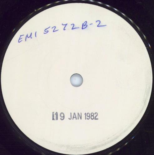 Kraftwerk Showroom Dummies / Numbers - Test Pressing 7" vinyl single (7 inch record / 45) UK KRA07SH810490