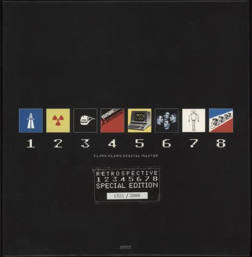 Kraftwerk The Catalogue CD Album Box Set UK KRADXTH874367