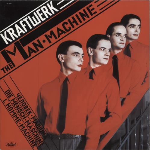 Kraftwerk The Man Machine - Pink label - EX vinyl LP album (LP record) US KRALPTH780714