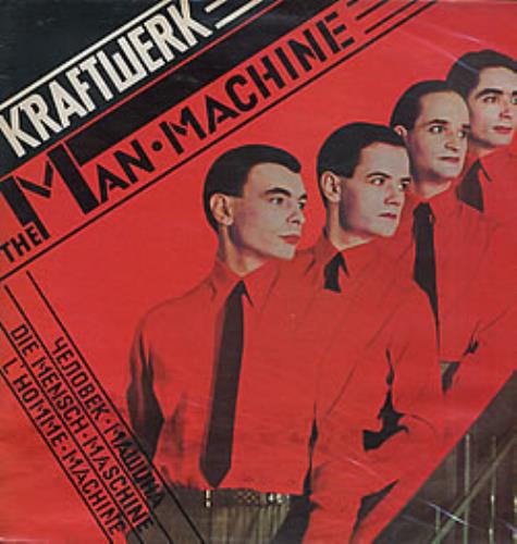 Kraftwerk The Man Machine vinyl LP album (LP record) Colombian KRALPTH262869