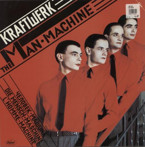 Kraftwerk The Man Machine vinyl LP album (LP record) UK KRALPTH279966