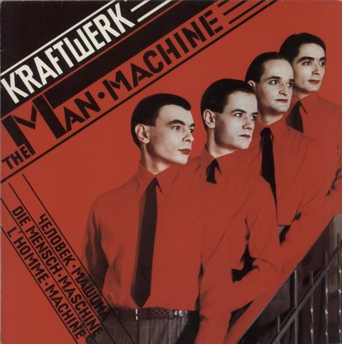 Kraftwerk The Man Machine vinyl LP album (LP record) French KRALPTH679984