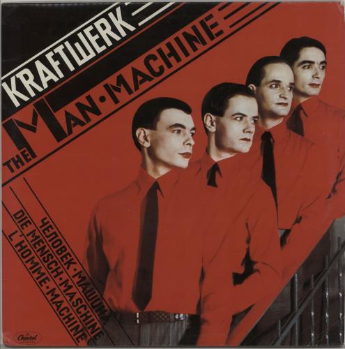 Kraftwerk The Man-Machine - Factory Sample vinyl LP album (LP record) UK KRALPTH750833