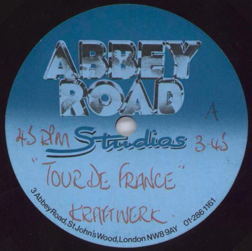Kraftwerk Tour De France - Acetate acetate UK KRAATTO821236