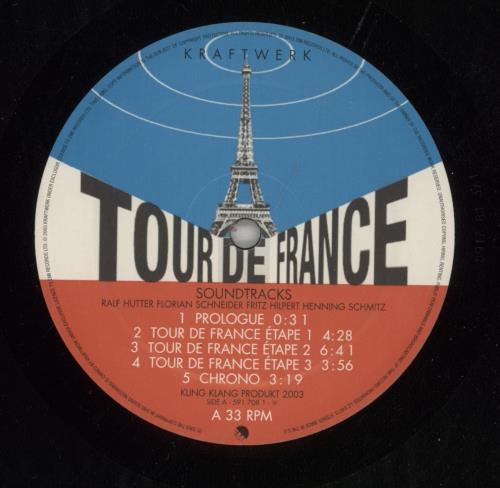 Kraftwerk Tour De France 2003 - EX 2-LP vinyl record set (Double LP Album) UK KRA2LTO866687