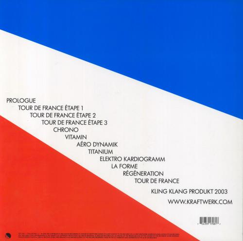 Kraftwerk Tour De France 2003 2-LP vinyl record set (Double LP Album) UK KRA2LTO821184