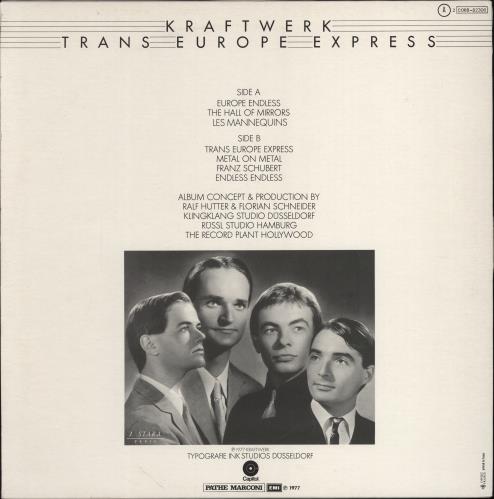 Kraftwerk Trans Europe Express - EX vinyl LP album (LP record) French KRALPTR777002