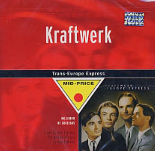 Kraftwerk Trans Europe Express CD album (CDLP) Brazilian KRACDTR210601