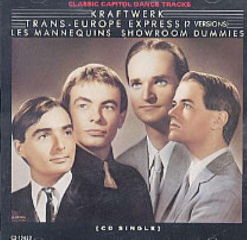 Kraftwerk Trans Europe Express CD single (CD5 / 5") US KRAC5TR03741