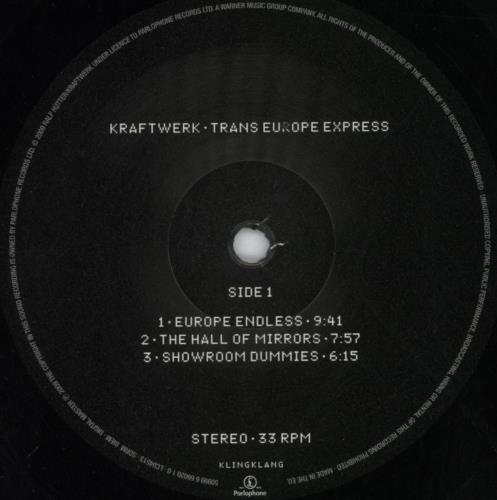 Kraftwerk Trans Europe Express vinyl LP album (LP record) UK KRALPTR816492
