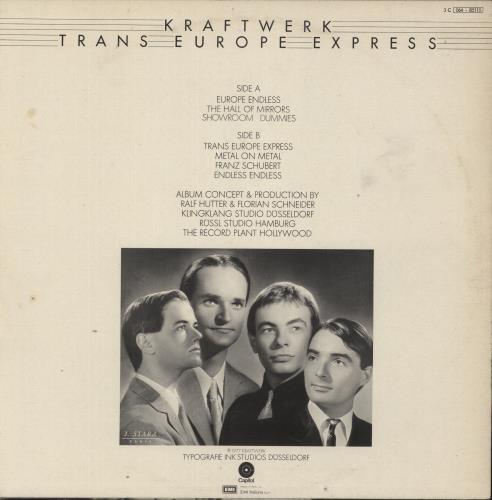 Kraftwerk Trans Europe Express vinyl LP album (LP record) Italian KRALPTR874774