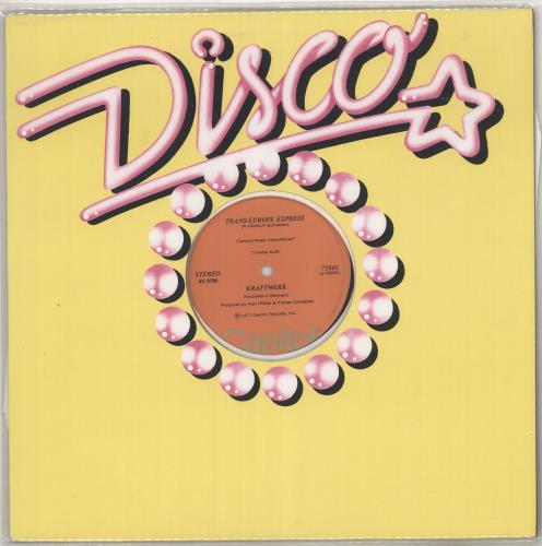 Kraftwerk Trans-Europe Express 12" vinyl single (12 inch record / Maxi-single) Canadian KRA12TR108883