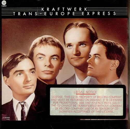 Kraftwerk Trans-europe Express CD album (CDLP) US KRACDTR123716