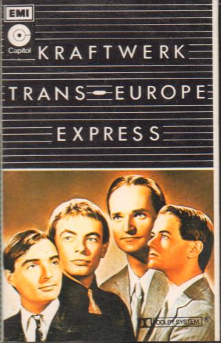 Kraftwerk Trans-europe Express cassette album UK KRACLTR96673