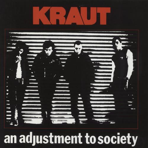 Kraut An Adjustment To Society - Red Vinyl vinyl LP album (LP record) US 8VXLPAN856340