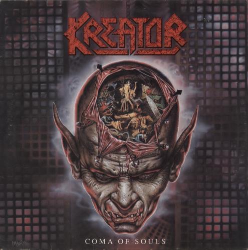 Kreator Coma Of Souls + Merch Insert vinyl LP album (LP record) German KR6LPCO887022