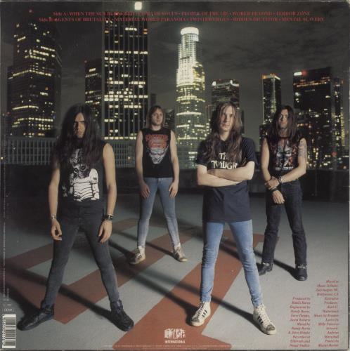 Kreator Coma Of Souls + Merch Insert vinyl LP album (LP record) German KR6LPCO887022
