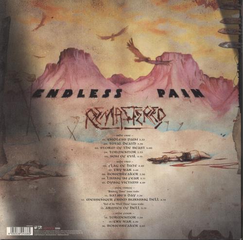 Kreator Endless Pain - 180g 2-LP vinyl record set (Double LP Album) UK KR62LEN833517