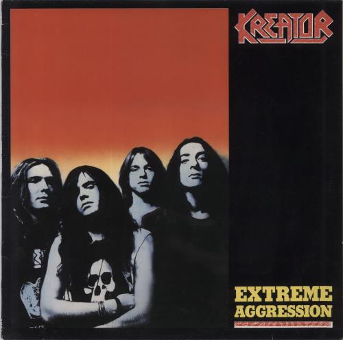 Kreator Extreme Aggression vinyl LP album (LP record) German KR6LPEX649648