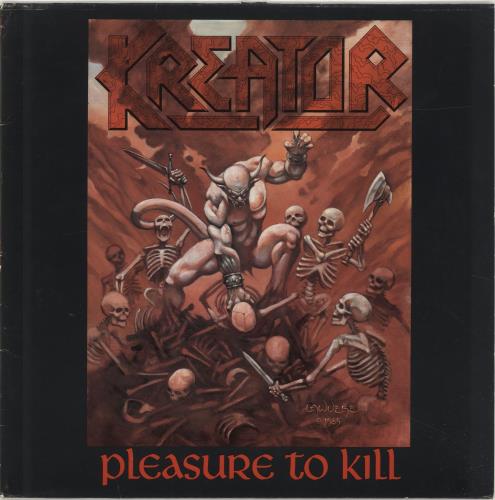 Kreator Pleasure To Kill - EX vinyl LP album (LP record) German KR6LPPL692127