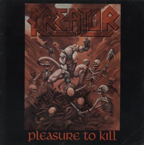 Kreator Pleasure To Kill - Red Vinyl vinyl LP album (LP record) German KR6LPPL761309