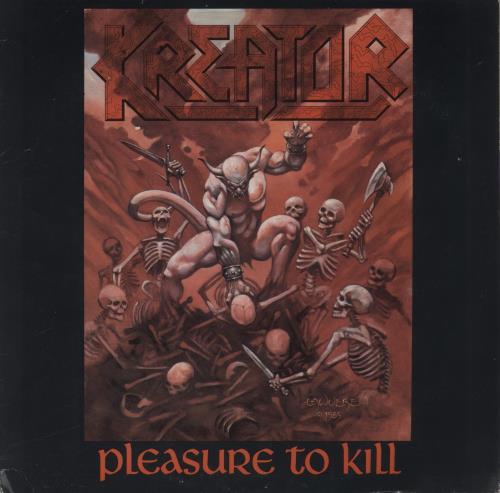 Kreator Pleasure To Kill vinyl LP album (LP record) German KR6LPPL799188
