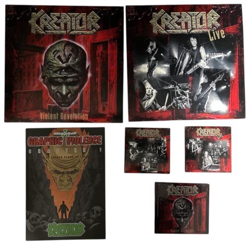 Kreator Violent Revolution Vinyl Box Set German KR6VXVI884772