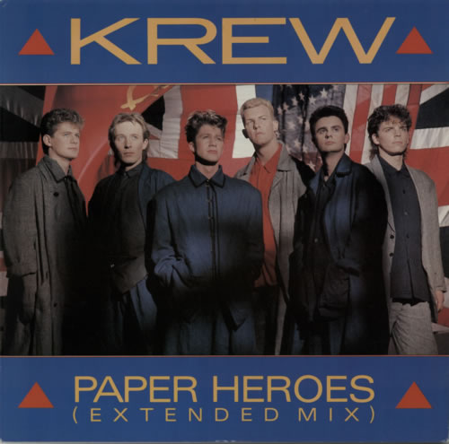 Krew Paper Heroes (Extended Mix) 12" vinyl single (12 inch record / Maxi-single) UK KXX12PA605162