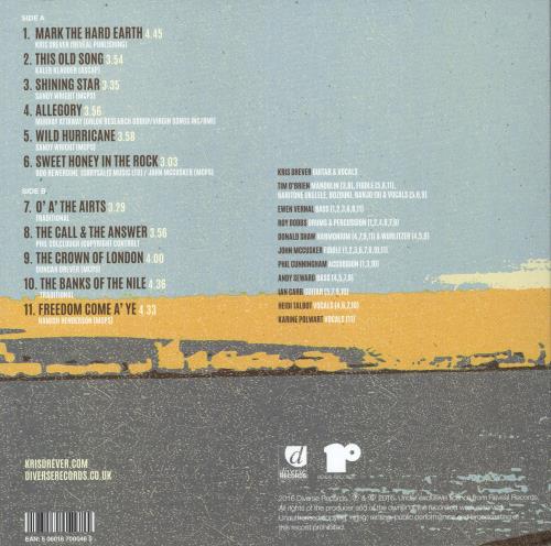 Kris Drever Mark The Hard Earth vinyl LP album (LP record) UK KDBLPMA802875