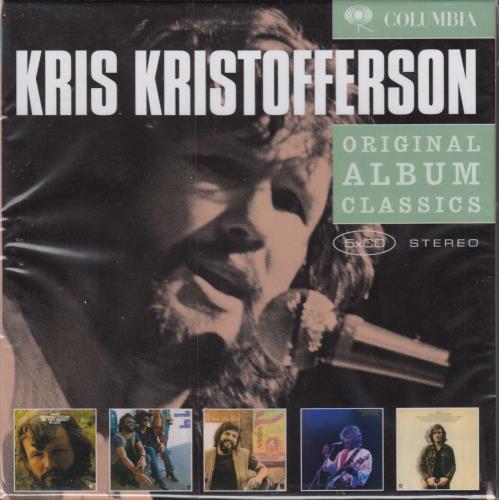 Kris Kristofferson Original Album Classics 5-CD album set UK KRS5COR485319