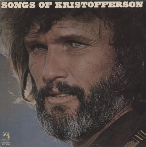 Kris Kristofferson Songs Of Kristofferson - Gold Stamp vinyl LP album (LP record) UK KRSLPSO867123