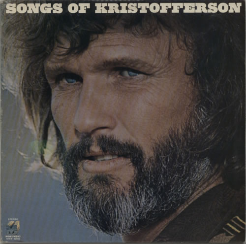 Kris Kristofferson Songs Of Kristofferson vinyl LP album (LP record) UK KRSLPSO618791